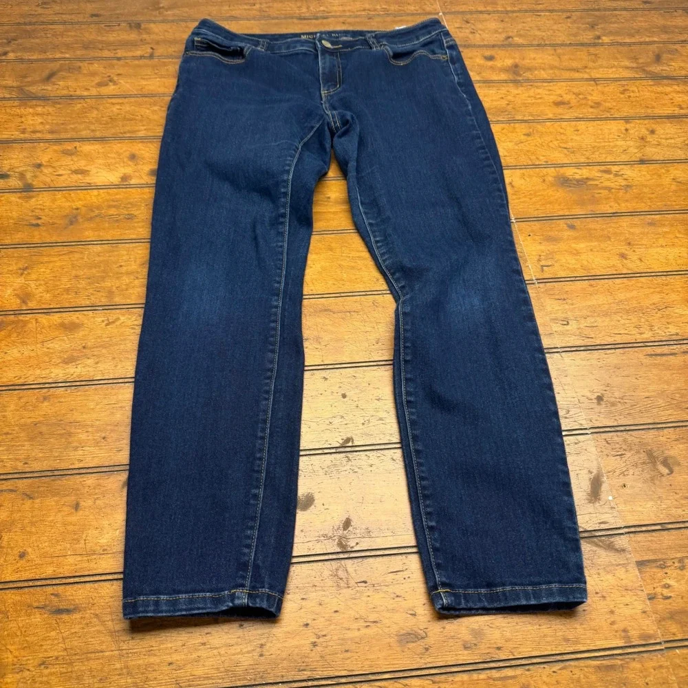 MICHAEL KORS Women Skinny Jeans‎ Dark Wash Size 6